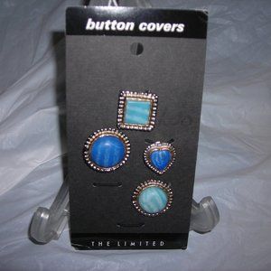 Button covers (4) The Limited,  Vintage accessory